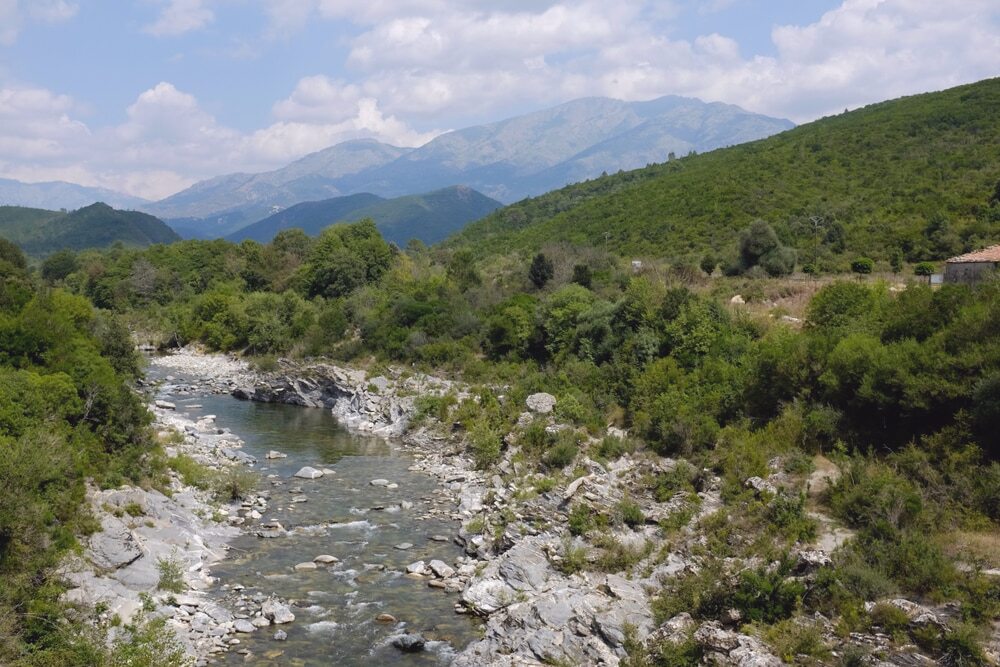 Cascadas de Córcega: valle de Tavignano