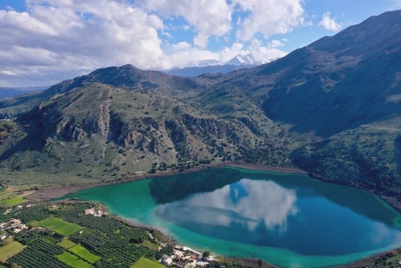 Lago Kournás, qué hacer en Creta
