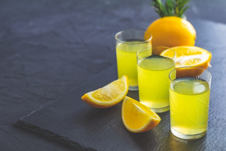 Licor de limón italiano