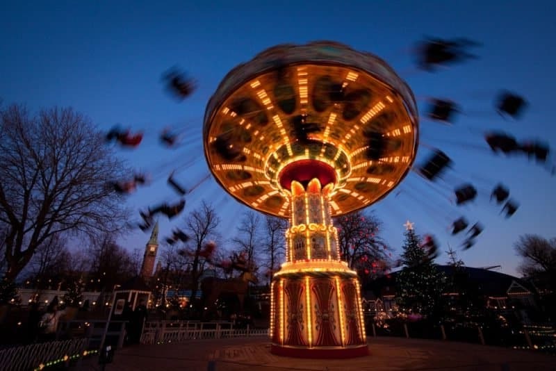 Carrusel, Jardines de Tivoli, Copenhague