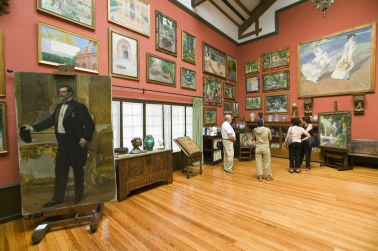 Interior del Museo Sorolla, Madrid