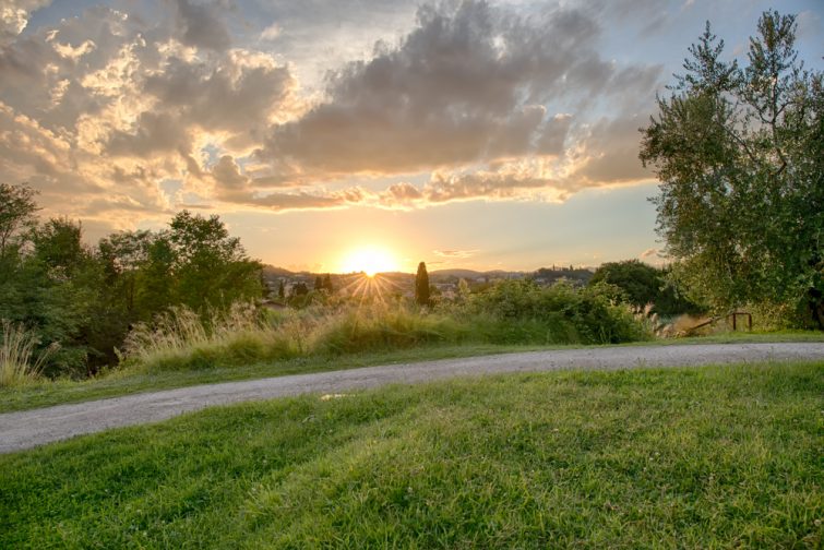 Parque de la colina de Brescia