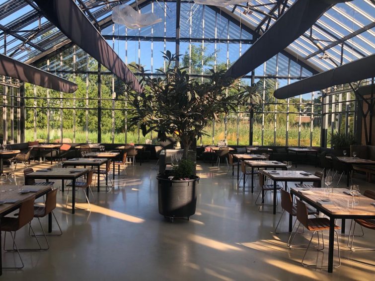 Restaurante en Kwekerij De Kas