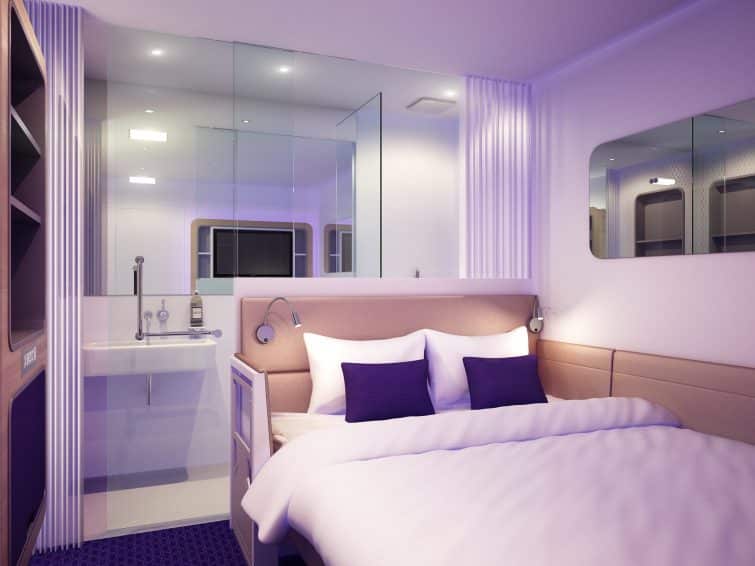 Habitación de hotel en Yotel París Charles de Gaulle